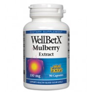 Natural Factors Wellbetx Mulberry Extract 90 Cap