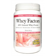 Natural Factors Whey Factors Strawberry Pwd 12 Oz