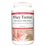 Natural Factors Whey Factors Strawberry Pwd 2 Lbs