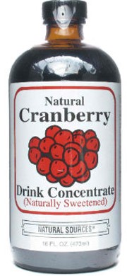 Natural Sources Concentrate,Cranberry 16 oz