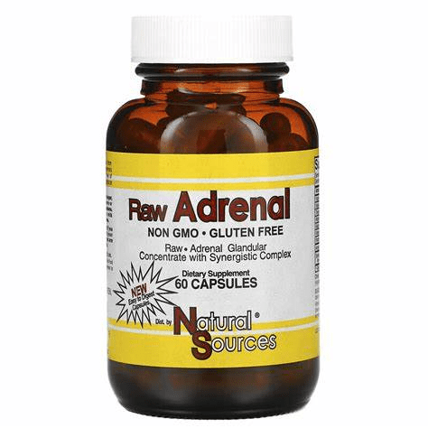 Natural Sources Raw Adrenal 60 cap-OUT OF STOCK