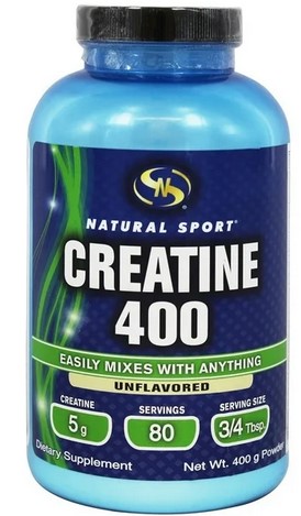 Natural Sport - Creatine Unflv 5g 400 g Pwd-OUT OF STOCK