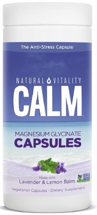 Natural Vitality Calm Capsules* 60 caps-OUT OF STOCK