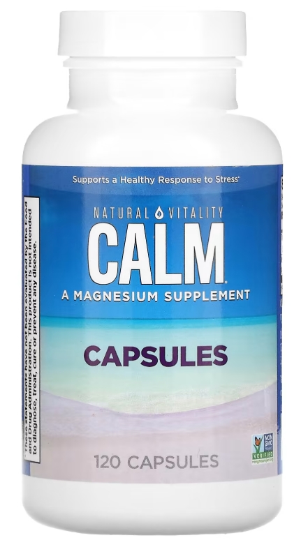 Natural Vitality Calm Magnesium 120Cp