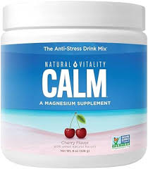 Natural Vitality Calm Powder Cherry 8Oz