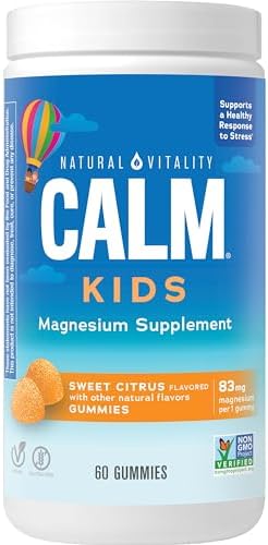 Natural Vitality Kids Calm Gummy Citrus 60Pc