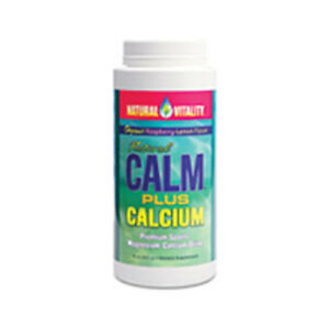 Natural Vitality Natural Calm Plus Calcium Rasp-Lem 16 oz