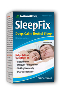 NaturalCare - SleepFix 60 Cap    TEMPORARILY UNAVAILABLE