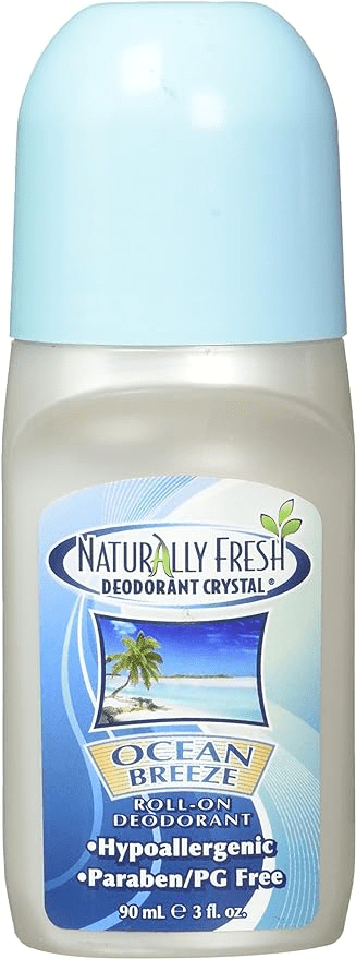 Naturally Fresh - Roll On Deod Crystal Ocean Breeze 3/oz-OUT OF STOCK