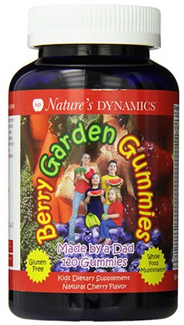 Nature's Dynamics Berry Garden Kids Multi Gummy Cherry 120 Ct
