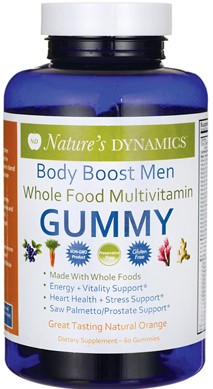 Nature's Dynamics Body Boost Men's Multi Gummy 60 Ct