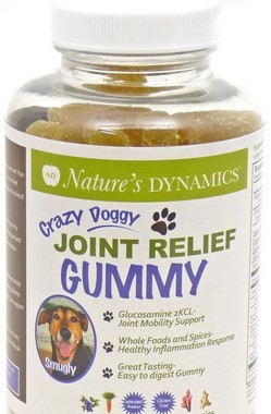 Nature's Dynamics Crazy Dog Joint Relief Gummy 60 Ct