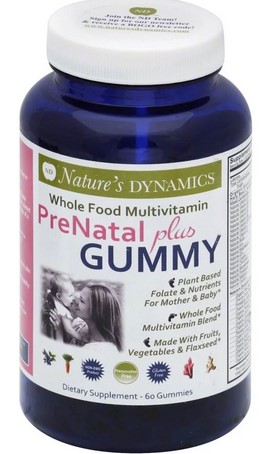 Nature's Dynamics Prenatal Plus Gummy 60 Ct
