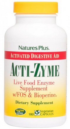 Natures Plus Acti-Zyme Vegetarian Capsule 180