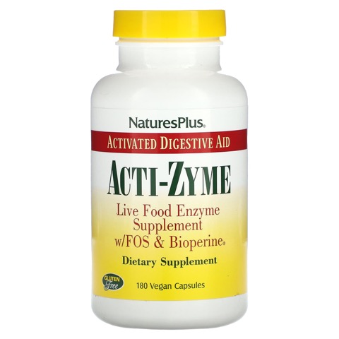 Natures Plus Acti-Zyme Vegetarian Capsule 180