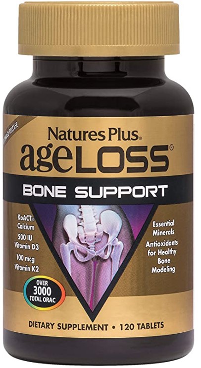 Natures Plus Ageloss Bone Support Extended Release Tablet 120  TEMPORARILY UNAVAILABLE
