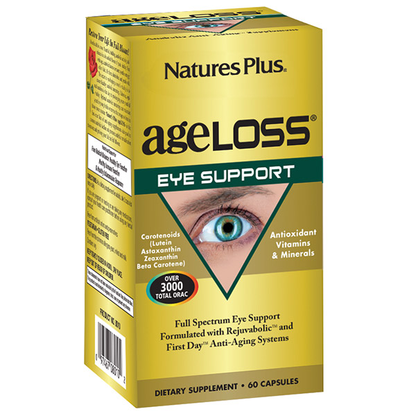 Natures Plus Ageloss Eye Support Vegetarian Capsule 60