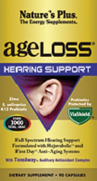 Natures Plus Ageloss Hearing Support Vegetarian Capsule 90