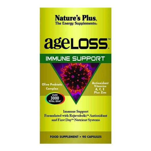 Natures Plus Ageloss Immune Support Vegetarian Capsule 90