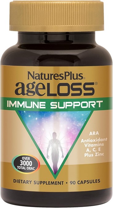 Natures Plus Ageloss Immune Support Vegetarian Capsule 90