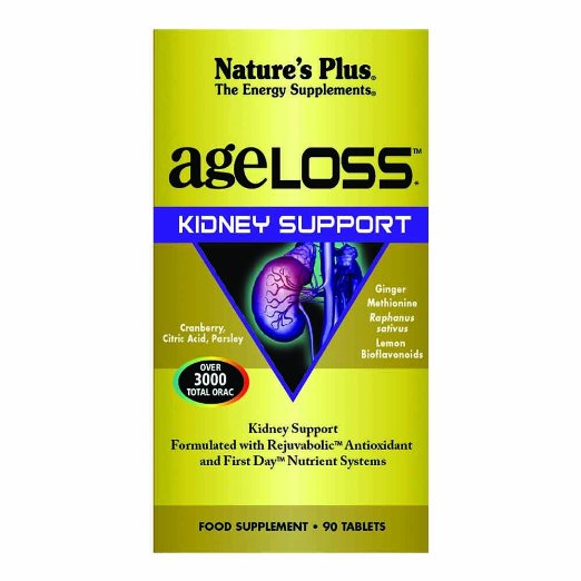 Natures Plus Ageloss Kidney Support Tablet 90
