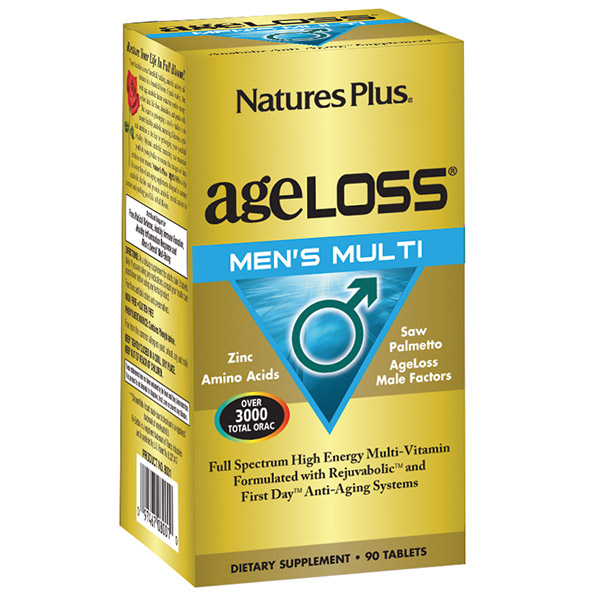 Natures Plus Ageloss Mens Multi Tablet 90