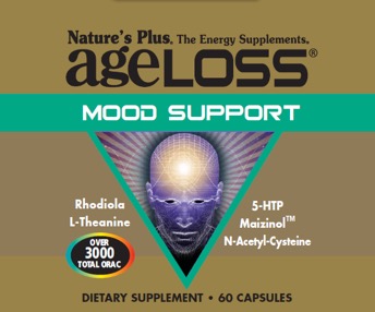 Natures Plus Ageloss Mood Support Vegetarian Capsule 60