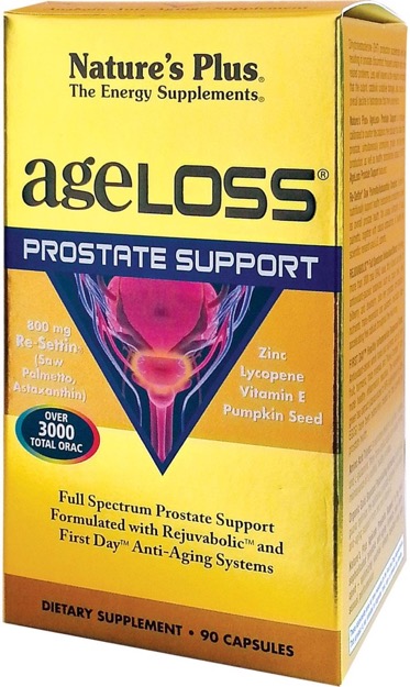 Natures Plus Ageloss Prostate Support Vegetarian Capsule 90