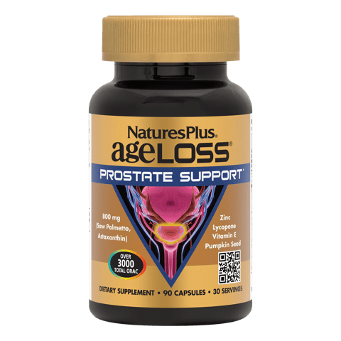 Natures Plus Ageloss Prostate Support Vegetarian Capsule 90