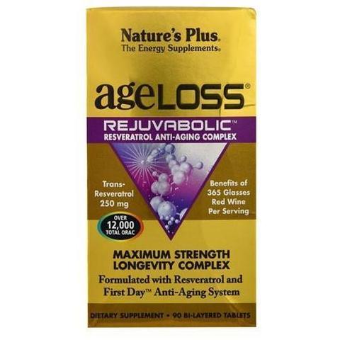 Natures Plus Ageloss Rejuvabolic Tablets 90