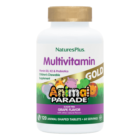 Natures Plus Animal Parade Gold Grape Chewable 120
