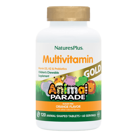 Natures Plus Animal Parade Gold Orange Chewable 120