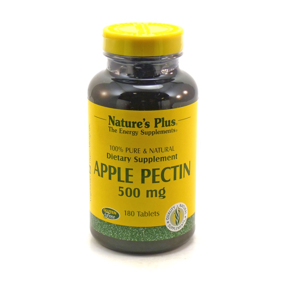 Natures Plus Apple Pectin 500 Mg Tablet 180