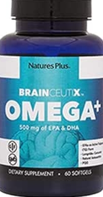 Natures Plus Brainceutix Omega+ Softgel 60-UNAVAILABLE