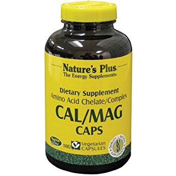 Natures Plus Cal/Mag 500 Mg / 250 Mg Vegetarian Capsule 180