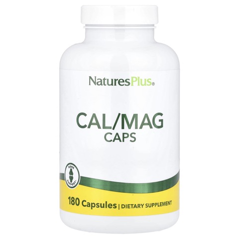 Natures Plus Cal/Mag 500 Mg / 250 Mg Vegetarian Capsule 180