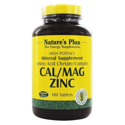 Natures Plus Cal/Mag/Zinc 1000-500-75 Tablet 180