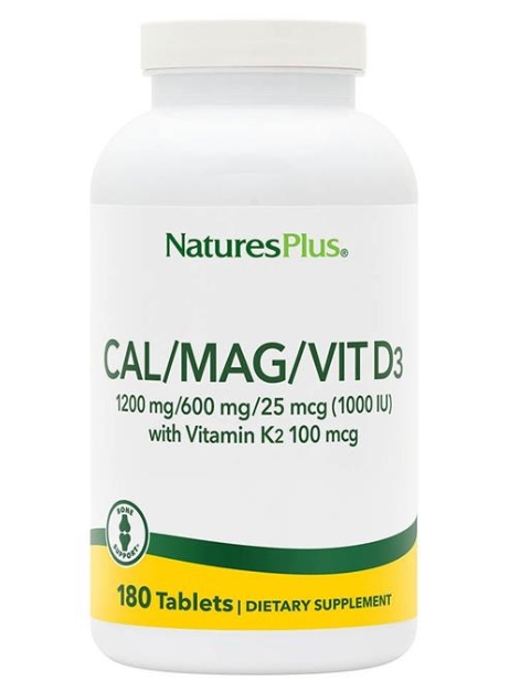 Natures Plus Cal/Mag/Zinc 1000-500-75 Tablet 180