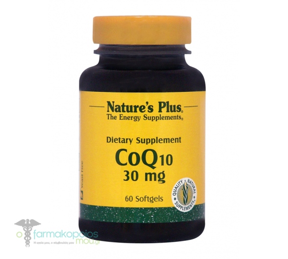 Natures Plus Coq10 30 Mg Softgel 60