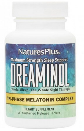 Natures Plus Dreaminol Slow Release Bilayer Tablet 30