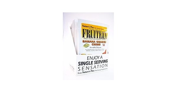 Natures Plus Fruitein Banana Orange Packet 8       TEMPORARILY UNAVAILABLE