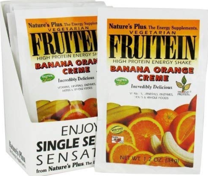 Natures Plus Fruitein Banana Orange Packet 8       TEMPORARILY UNAVAILABLE
