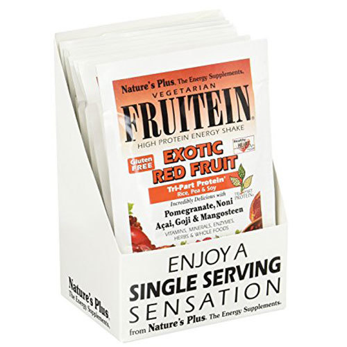 Natures Plus Fruitein Exotic Red Fruit 8Pk