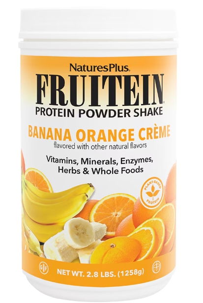 Natures Plus Fruitein Shake Banana Orange 2.8 Lb TEMPORARY UNAVAILABLE