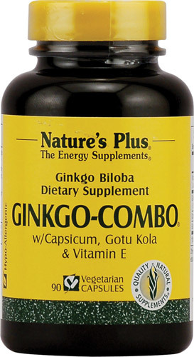 Natures Plus Ginkgo Combo Complex Vegetarian Capsule 90