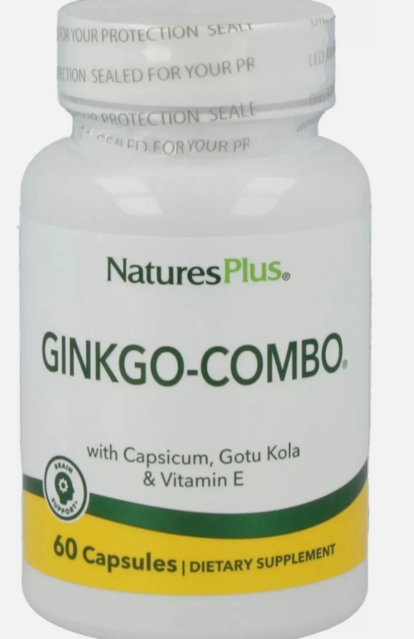 Natures Plus Ginkgo Combo Complex Vegetarian Capsule 90