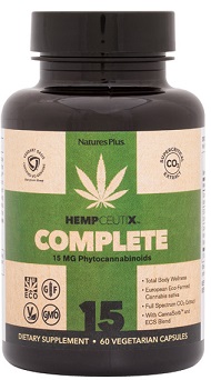 Natures Plus Hempceutix Relief Vegetarian Capsules 60     TEMPORARILY UNAVAILABLE