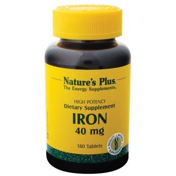 Natures Plus Iron 40 Mg Tablet 180