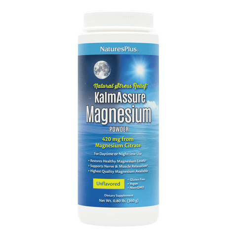 Natures Plus Kalmassure Unflavored Mag Pwdr .8 Lb