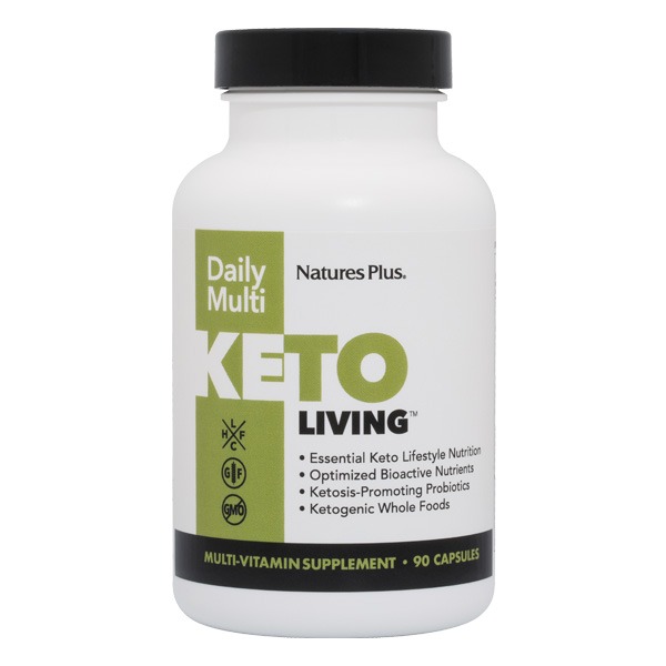 Natures Plus Ketoliving Daily Multi Vegetarian Capsules 90